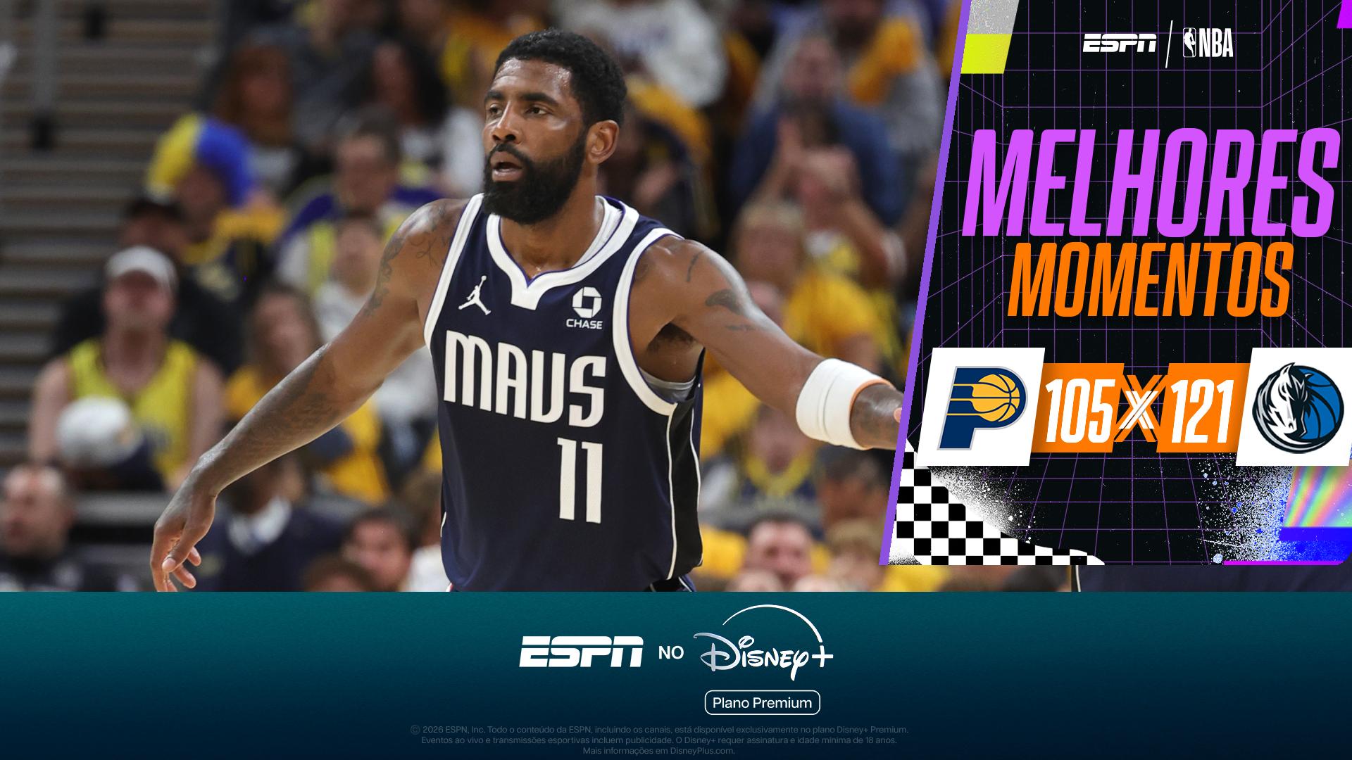 Irving brilha, Mavericks vencem e frustram torcida dos Pacers em retorno de Haliburton; VEJA os melhores momentos