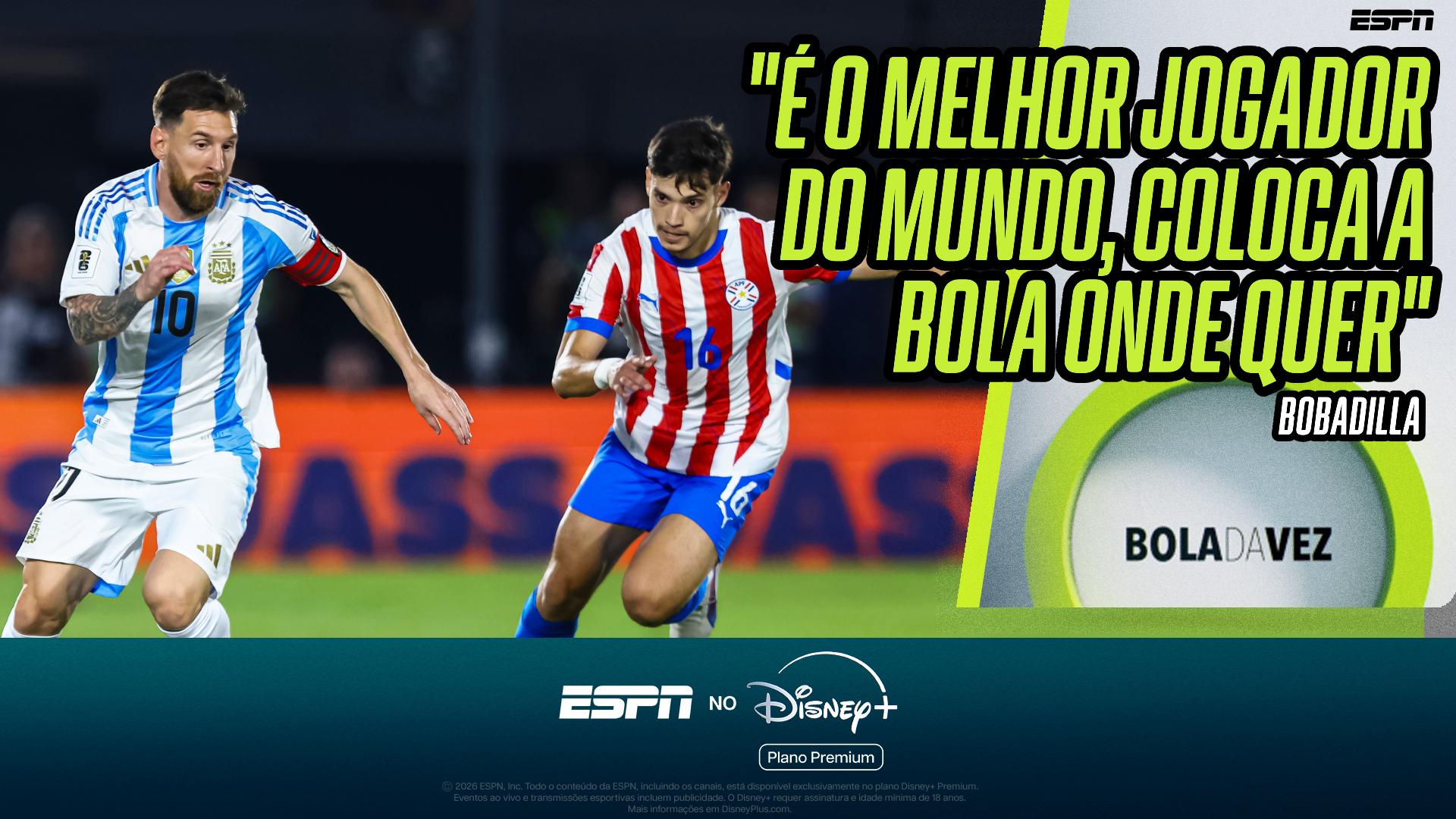 Bobadilla relembra encontro vitorioso com Messi nas Eliminatórias: 'Me driblou sem tocar na bola'; VEJA