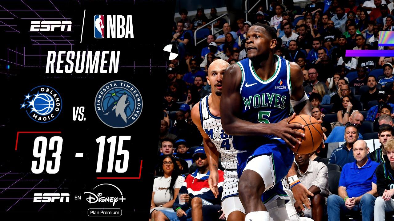 Minnesota y una contundente victoria ante Orlando