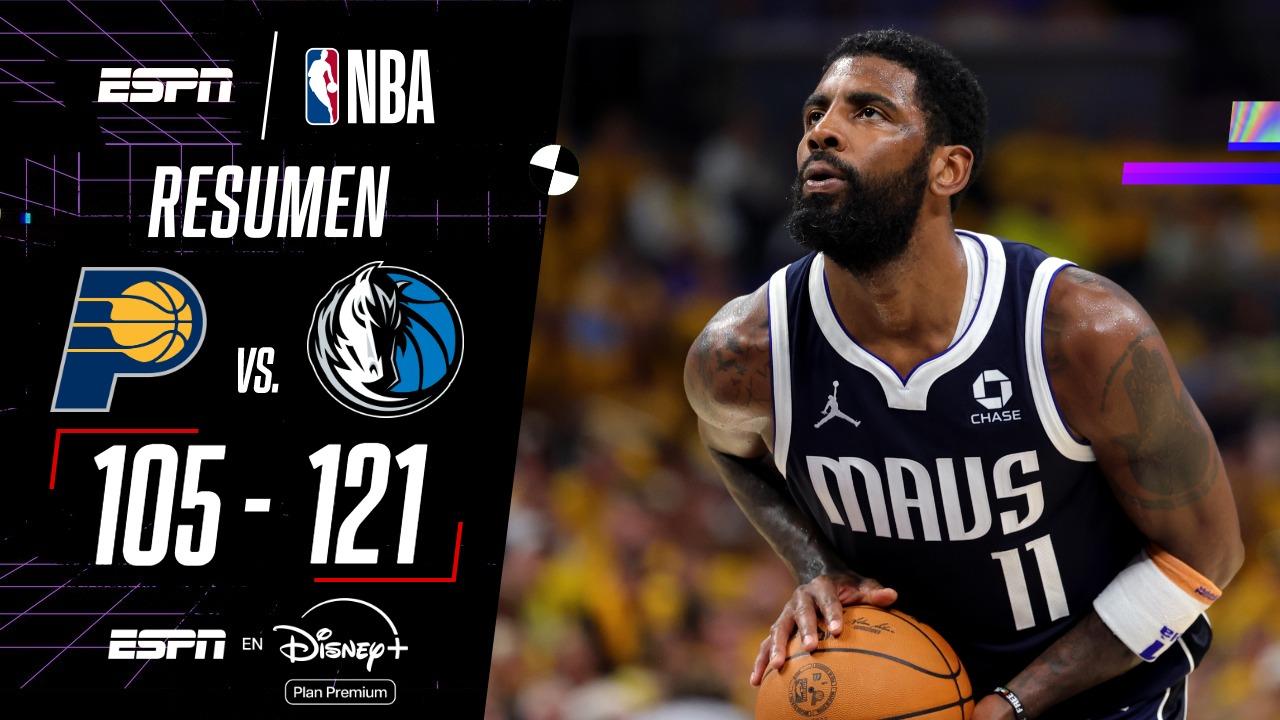 ¡Kyrie Irving brilló en triunfo de Dallas contra Pacers!