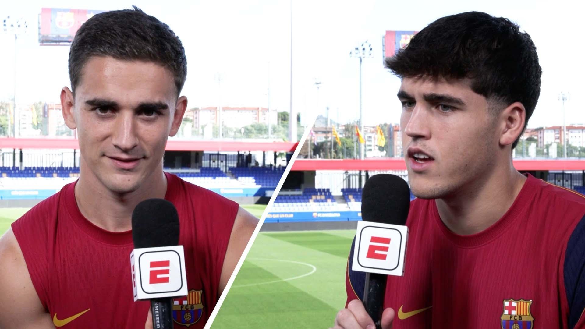 Barcelona's Gavi and Cubarsi preview Sunday's crunch El Clásico