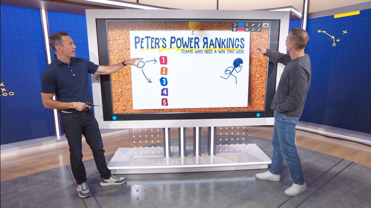 Peter Burns' Week 8 Power Rankings carry added urgency