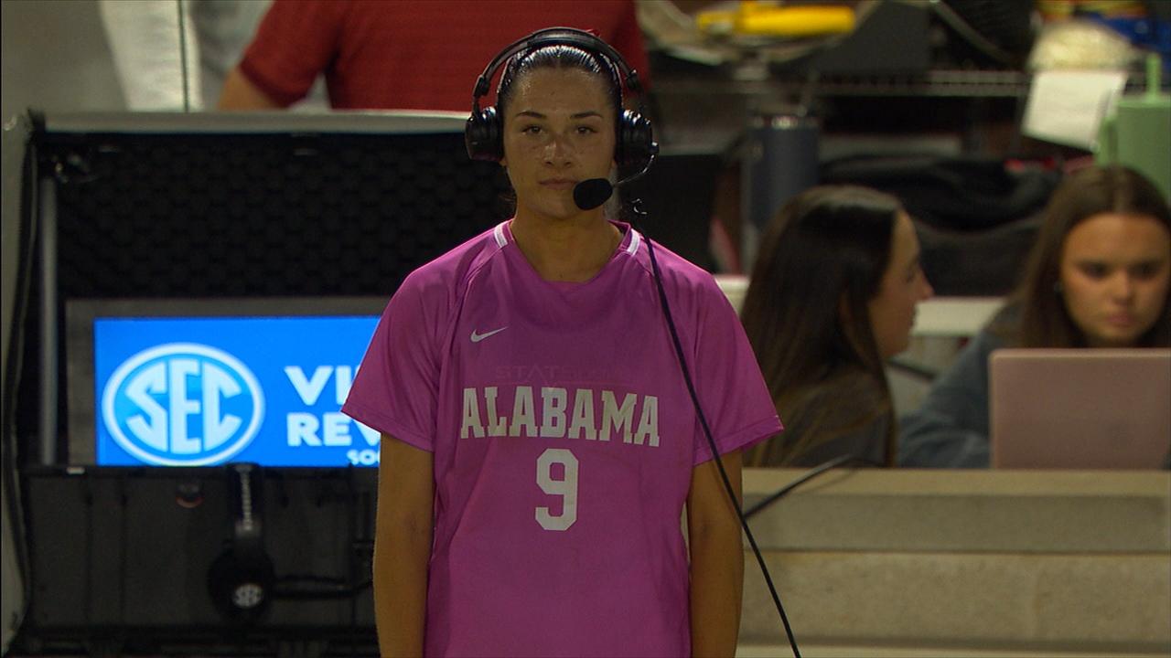 Ashley Roni reveals No. 7 Bama's message after win vs. Tennessee