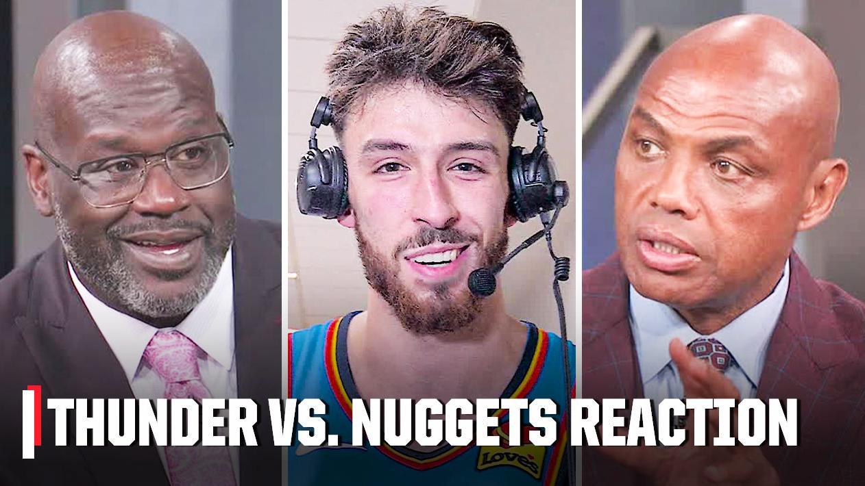 'It wasn't pretty, but we got it done' Chet Holmgren on OKC's win over the Nuggets | Inside the NBA