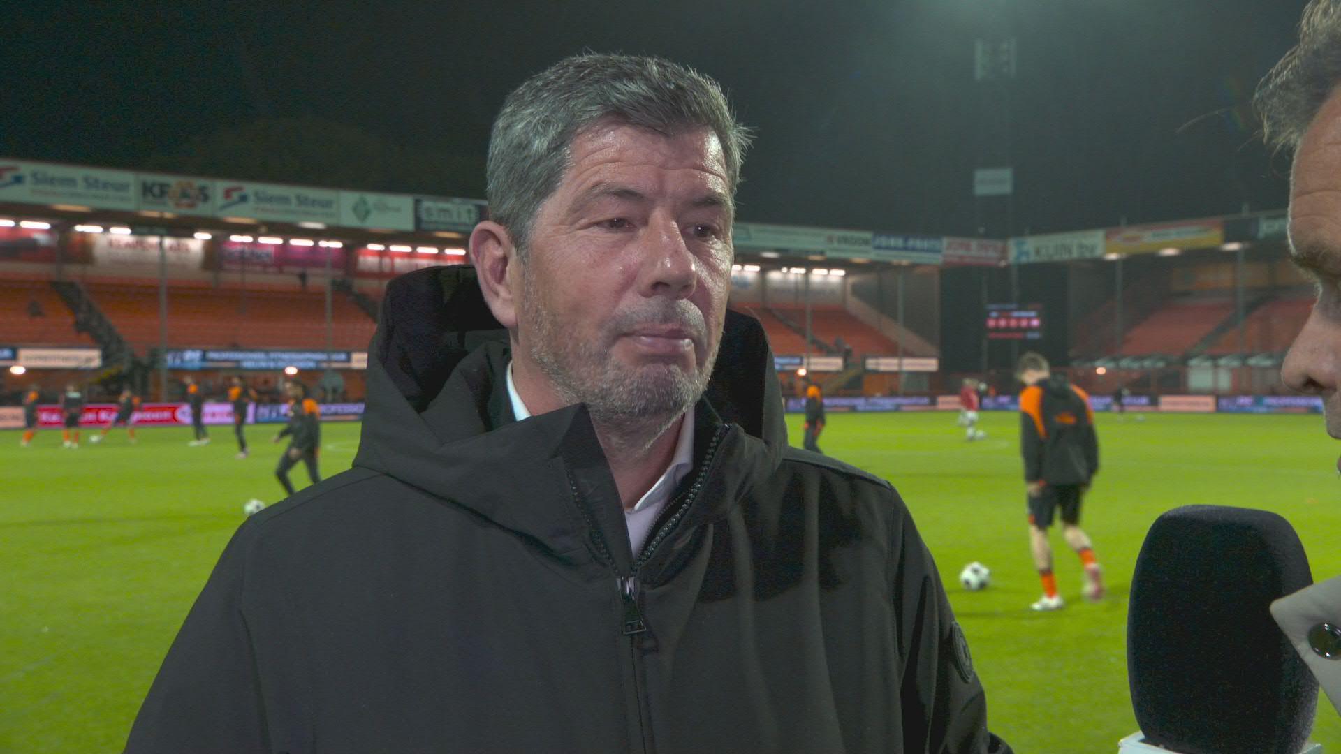 Van de Looi: "Het geeft telkens extra druk op de thuiswedstrijden en die moeten we niet hebben"