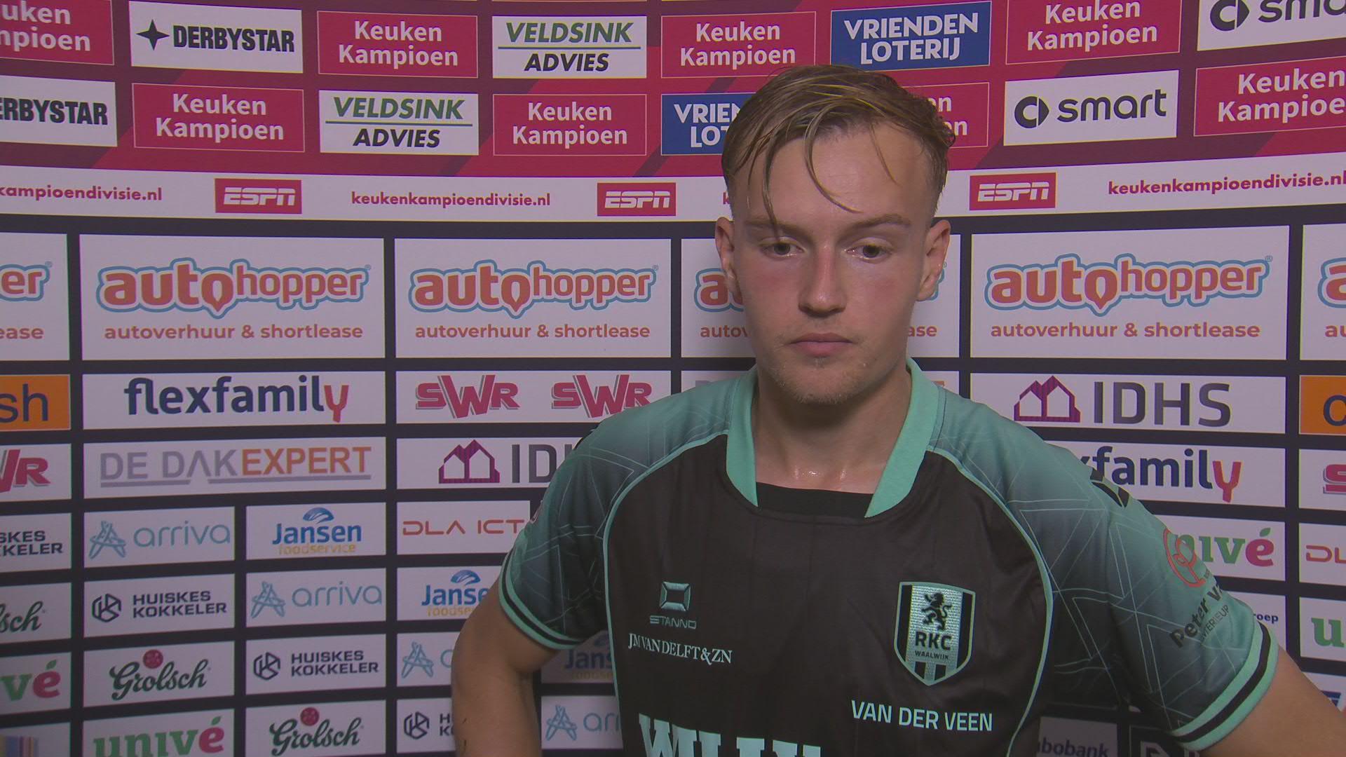 Van der Veen na zevende gelijke spel dit seizoen: "We zijn die gelijke spelen allemaal zat"