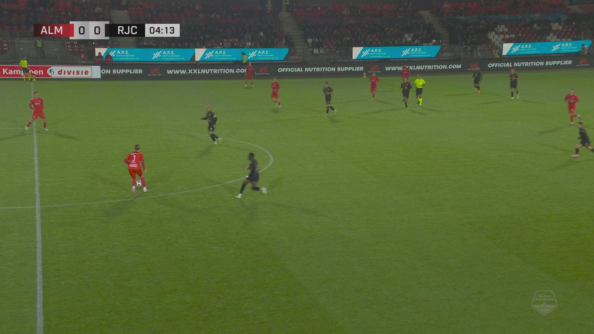 Van den Hurk draait de wedstrijd met drie doelpunten om | Samenvatting Almere City - Roda JC