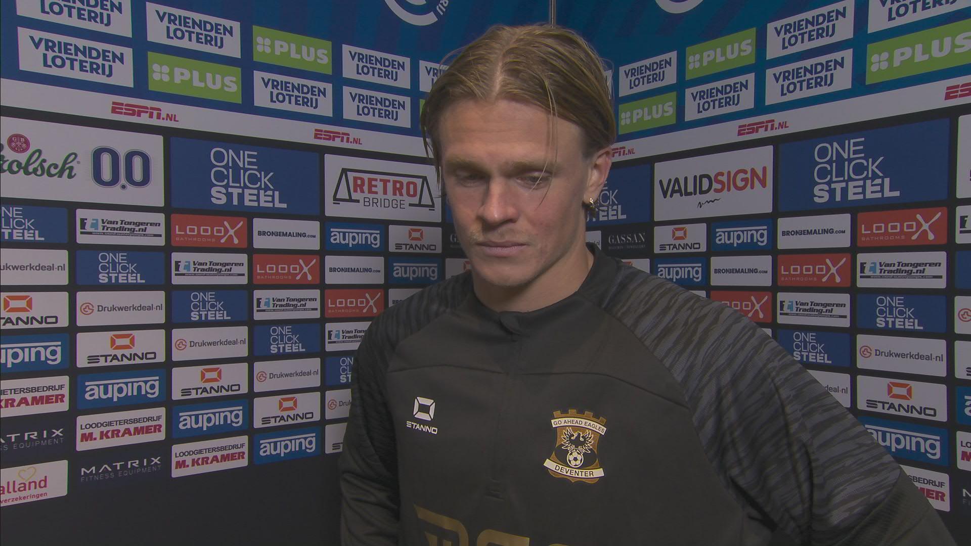 Tengstedt maakte twee fraaie treffers: "Ik heb veel vertrouwen op het moment"