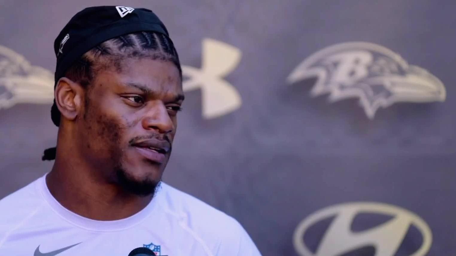 Lamar Jackson 'heading in the right direction' but unsure of return