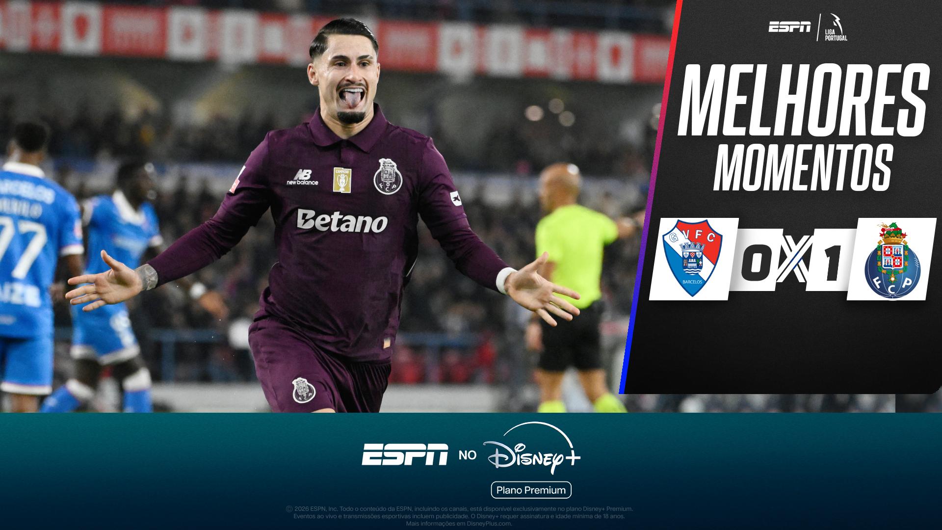 Porto vence Gil Vicente e mantém o 100% no Campeonato Português; VEJA melhores momentos