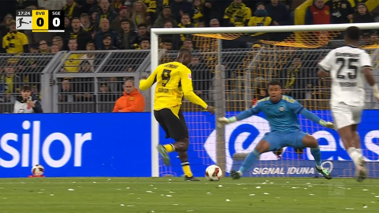 ¡Guirassy aviso ante el Frankfurt en la Bundesliga!