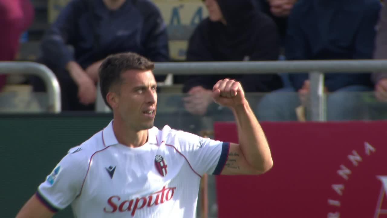 Casale ganó en las alturas y puso el 1-0 para Bologna