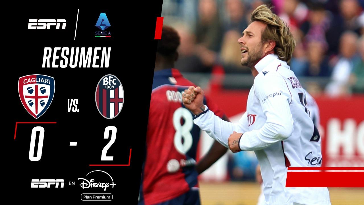 Bologna venció a Cagliari y volvió al triunfo en la Serie A