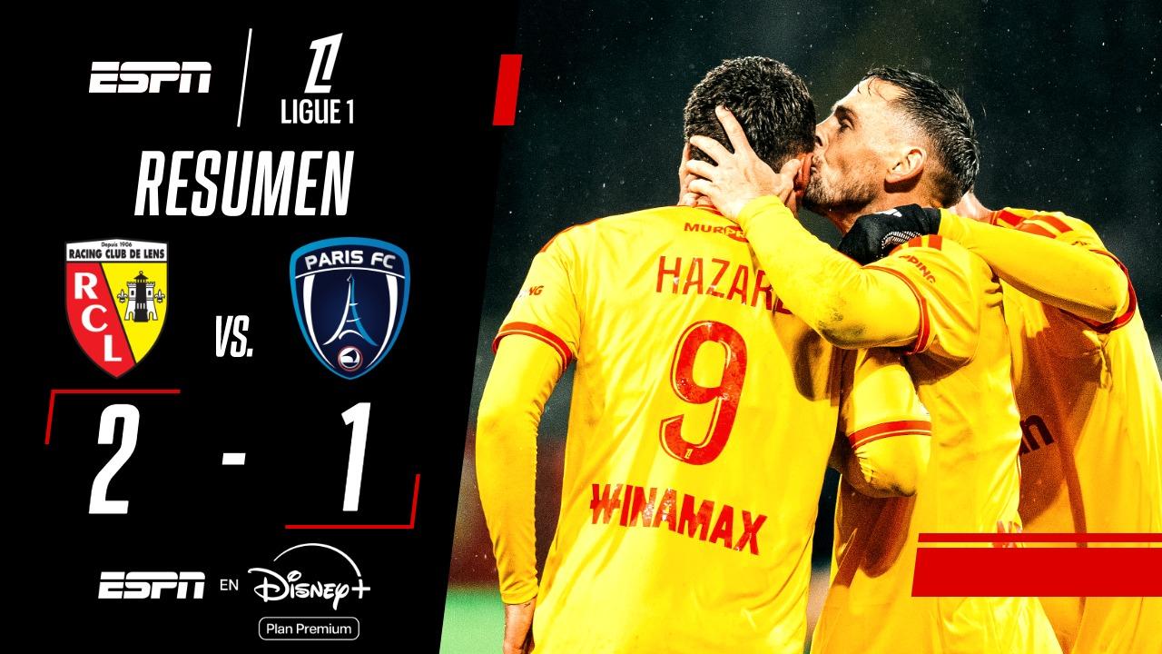 Lens derrotó a Paris FC por la Ligue 1