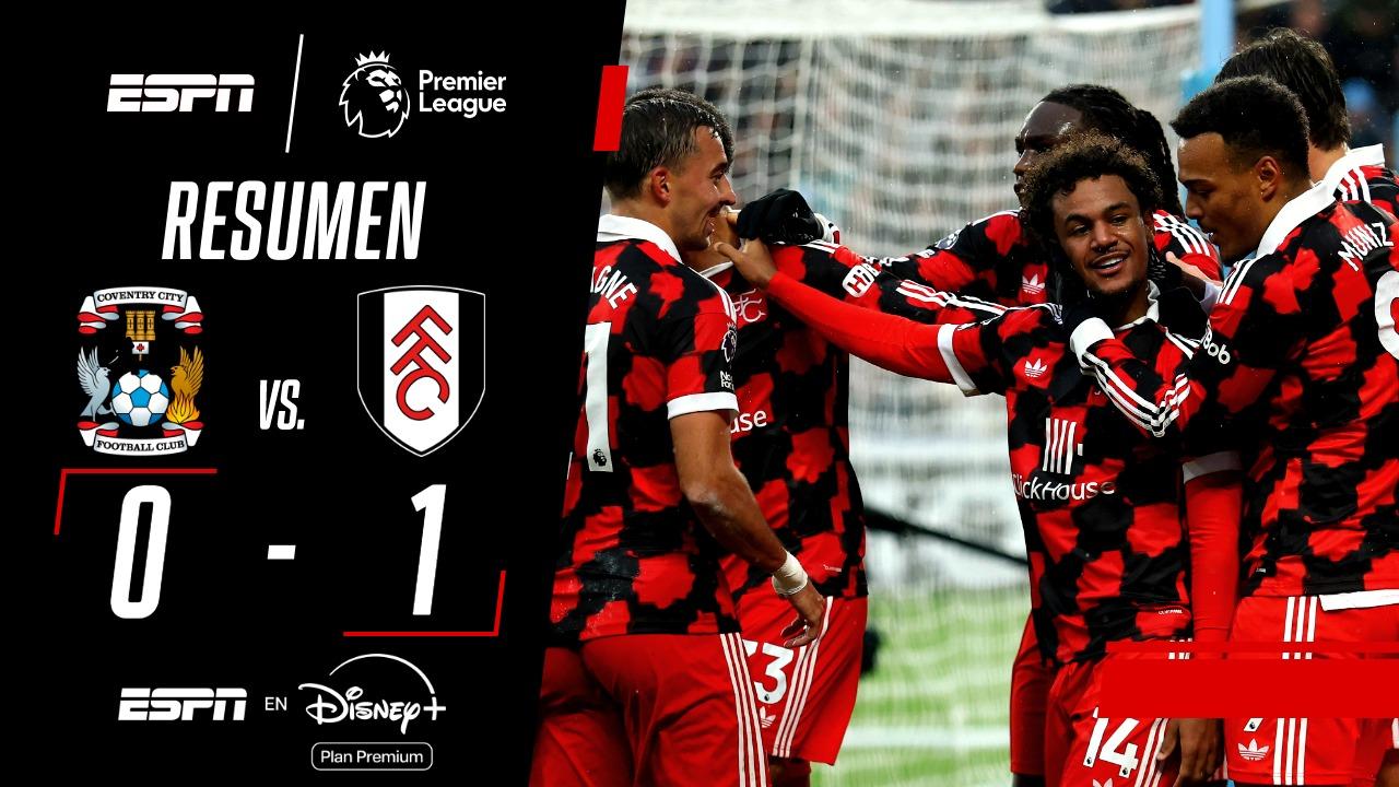 ¡Fulham venció a Coventry con un golazo de Bobb!