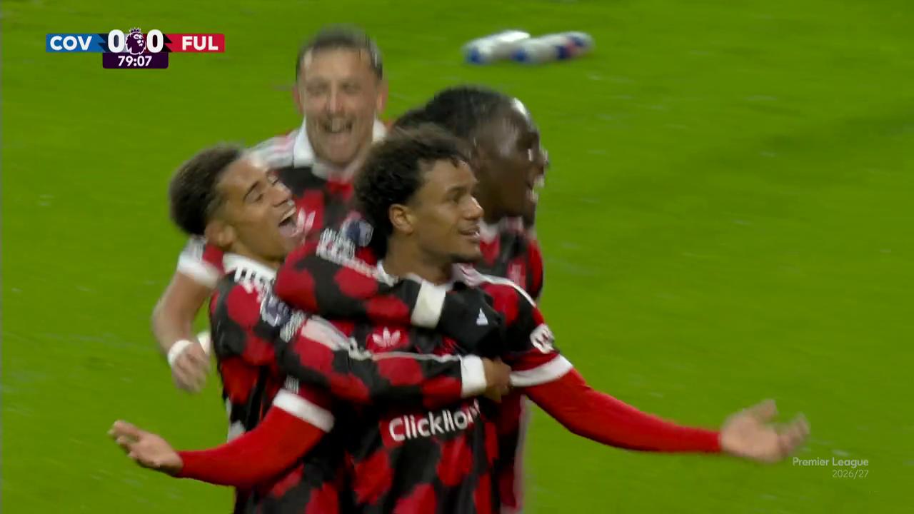 ¡A puro talento! Jugada magistral de Bobb para el 1-0 del Fulham