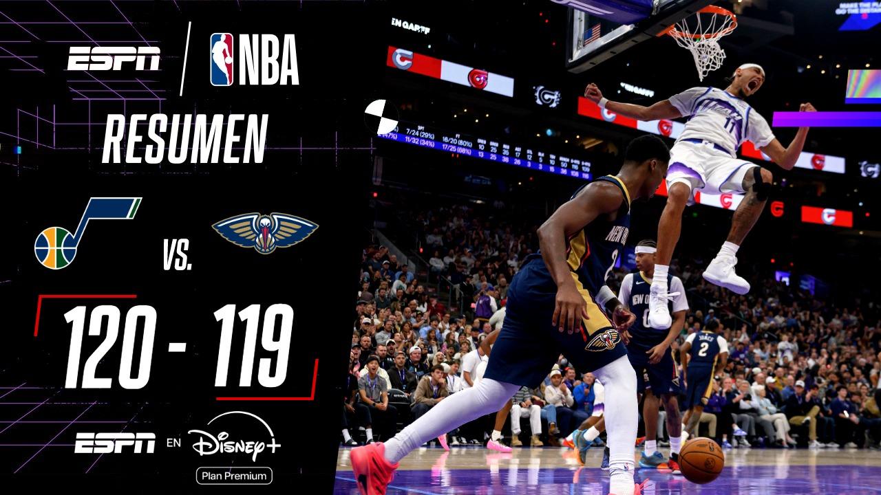 ¡Utah Jazz logró su primer triunfo de la temporada!