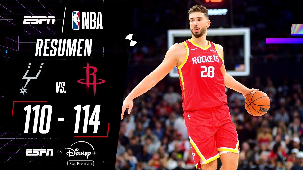 ¡Segundo triunfo en fila para los Rockets en el inicio de la temporada NBA!