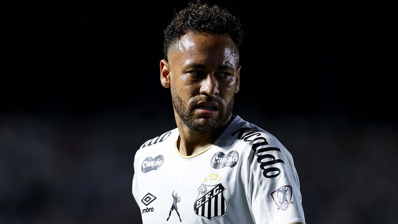 ¡De no creer! Neymar vio la roja ante Bahía ¡por taparse la boca!
