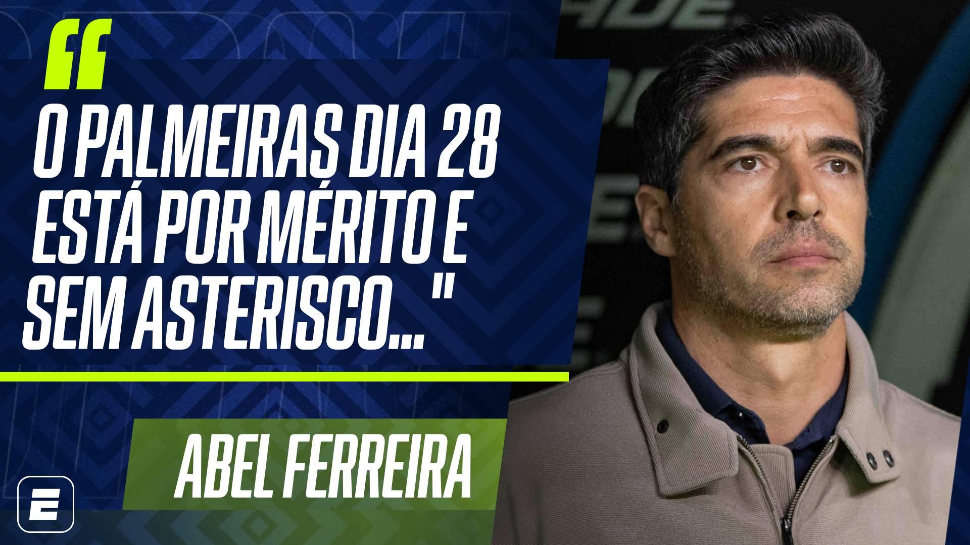 Abel Ferreira alfineta Flamengo após tentativa de contestar eliminação na Libertadores: 'Ganhamos dentro de campo'