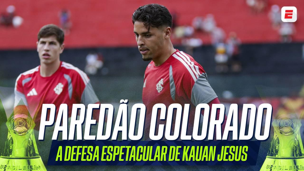 Kauan Jesus faz 'milagre' e evita gol do Botafogo no Beira Rio; VEJA