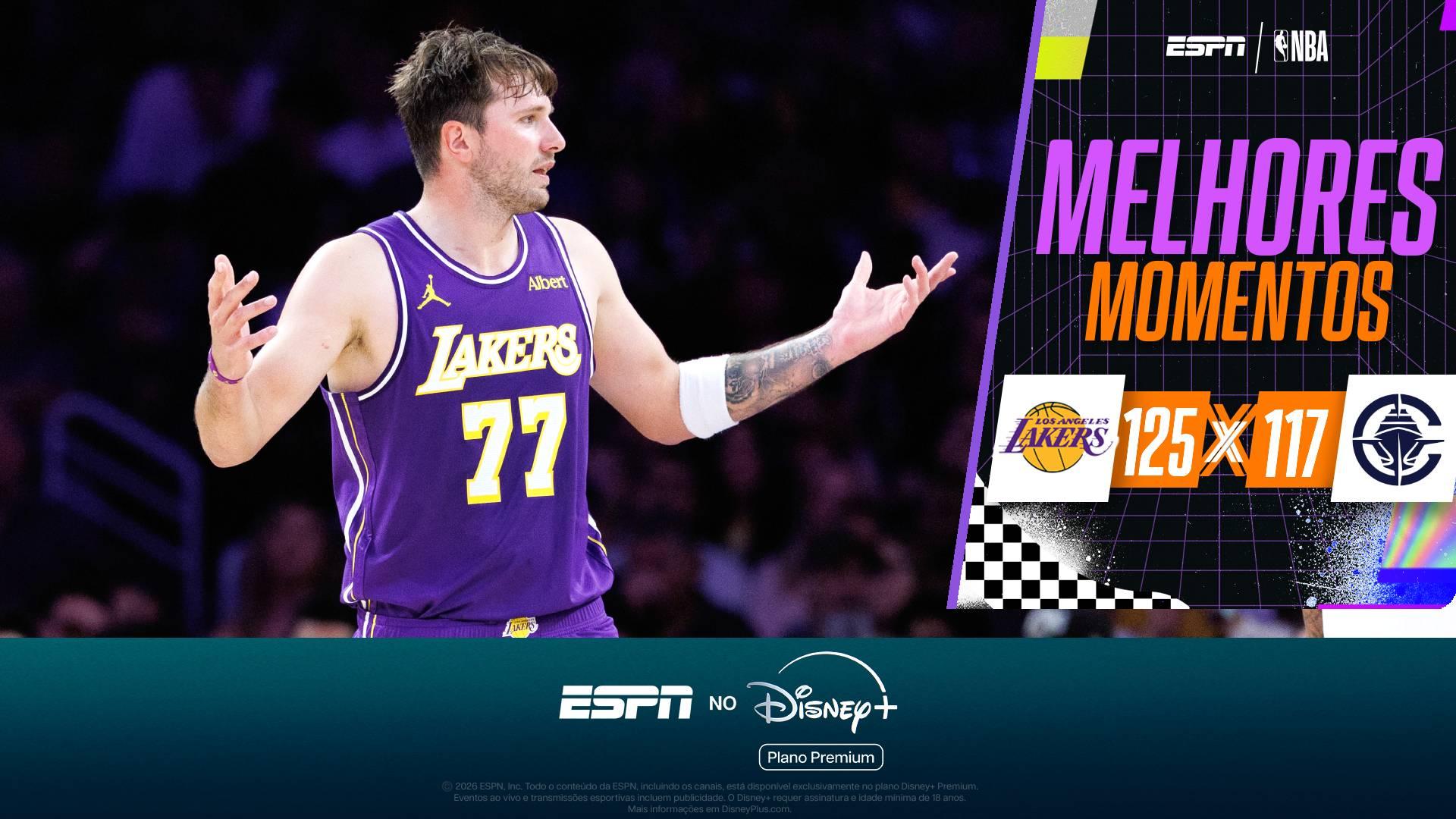 Luka Doncic tem noite de 23 pontos, mas Lakers contam com Reaves e Kessler para vencer os Clippers pela NBA; VEJA os melhores momentos