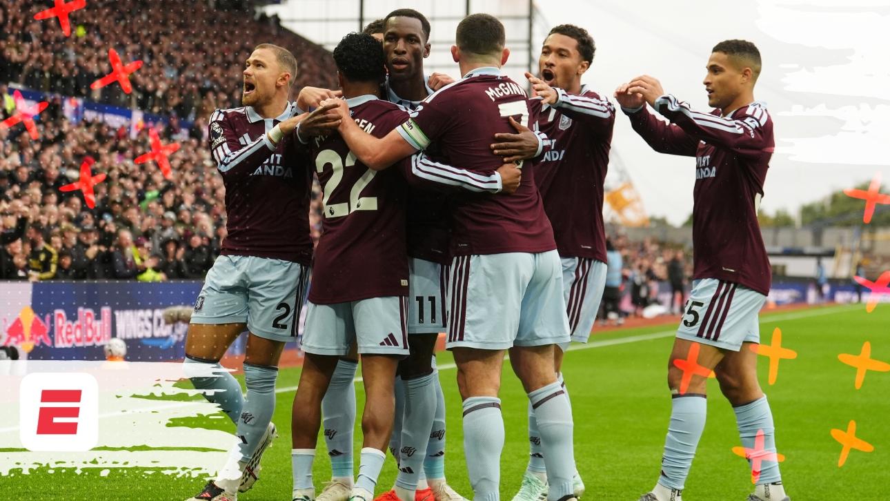Aston Villa le quitó el invicto al Manchester City