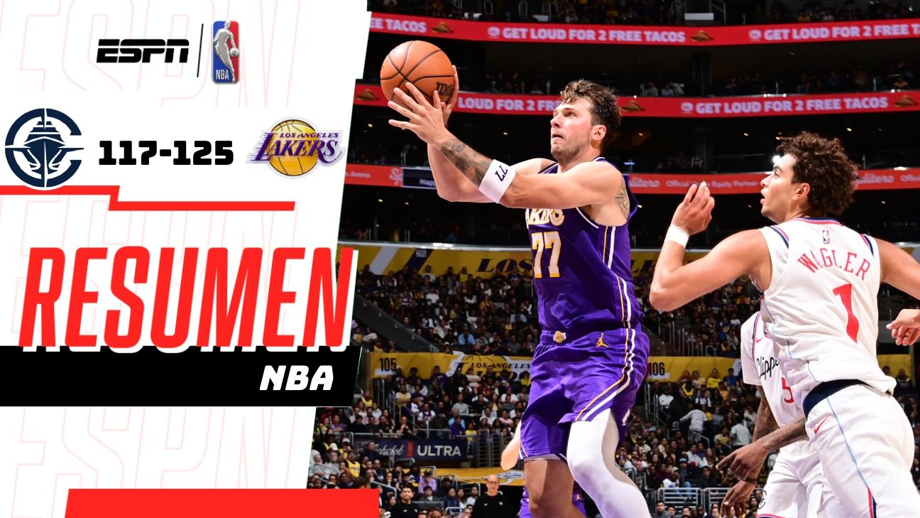 Los Lakers se adueñan del duelo angelino y vencen 125-117 a los Clippers