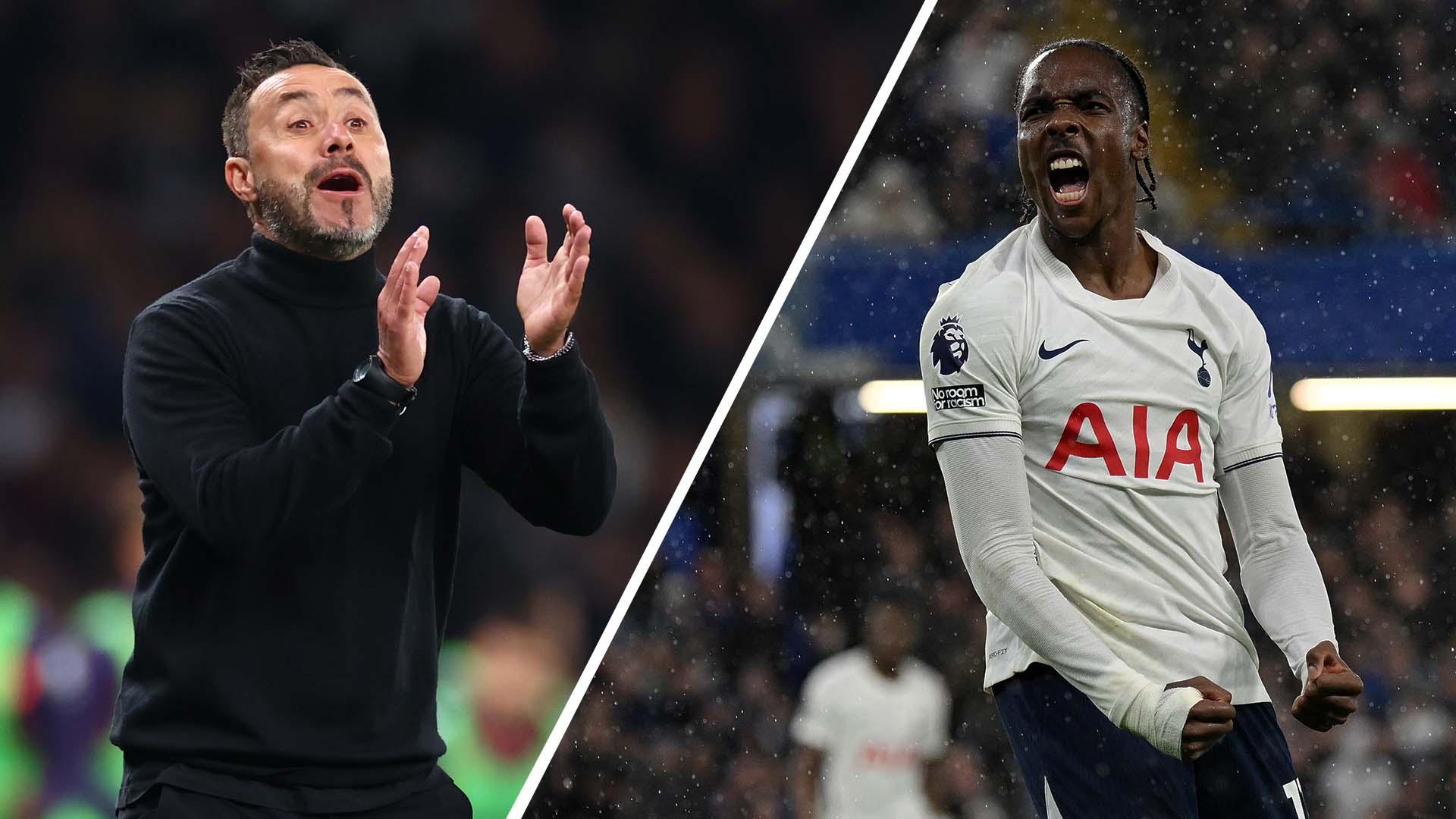 De Zerbi: Tottenham is a big club, and must show personality