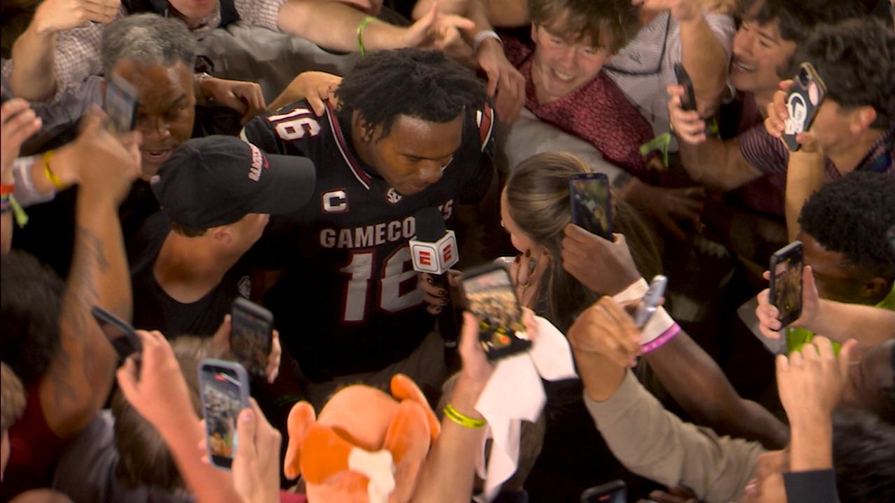 LaNorris Sellers praises Gamecocks' refusal to quit vs. No. 11 Vols