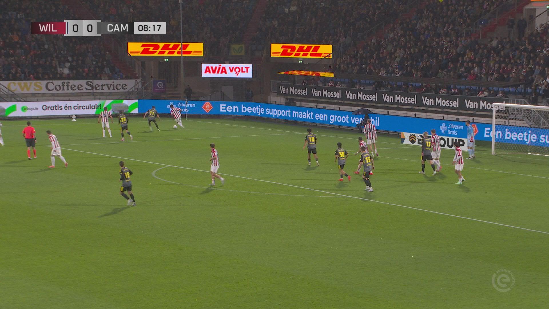 Droomstart voor Cambuur, drie goals in 20 minuten | Samenvatting Willem II - SC Cambuur