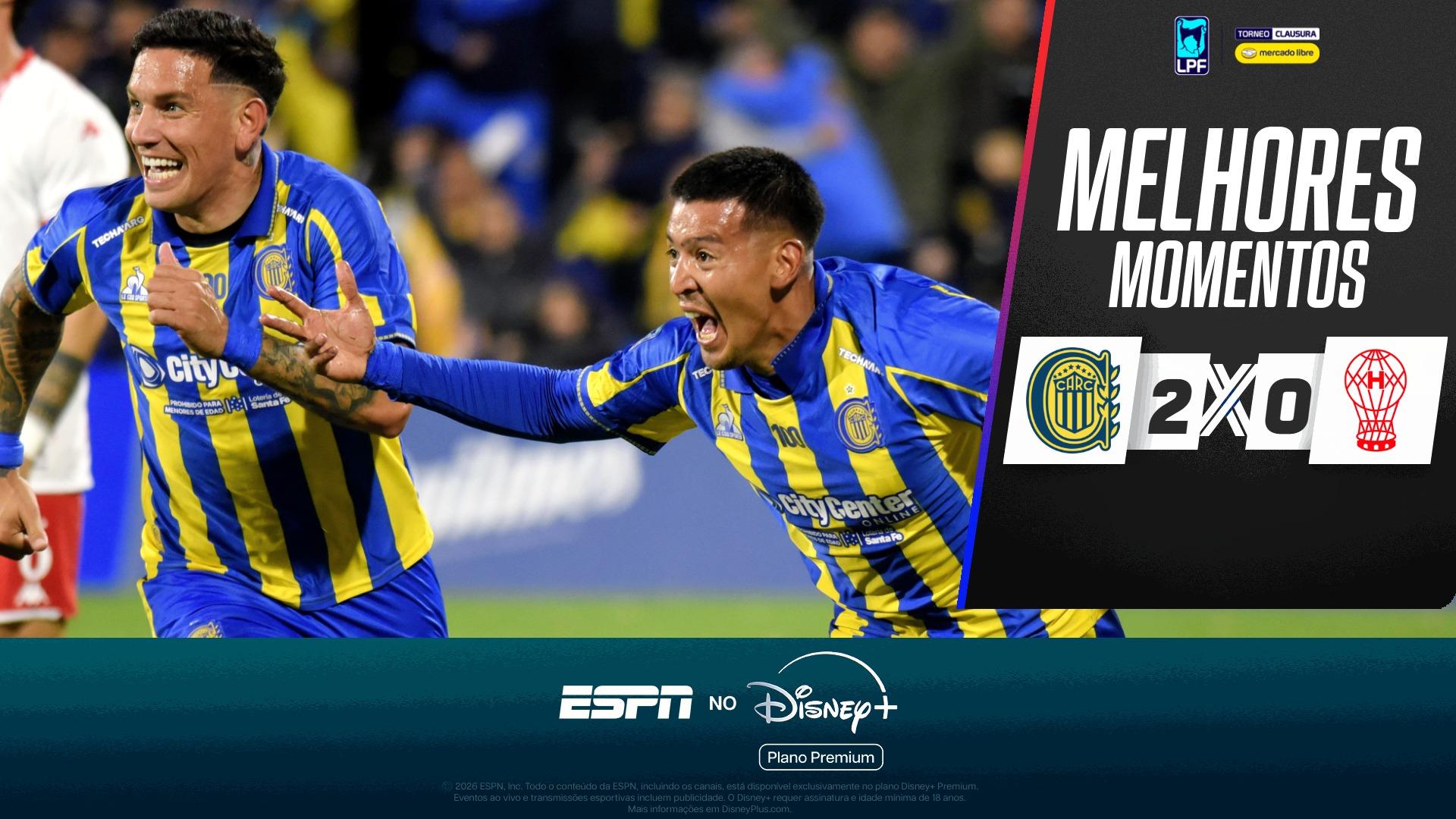 Rosario Central 2 x 0 Huracan no Campeonato Argentino: VEJA os melhores momentos