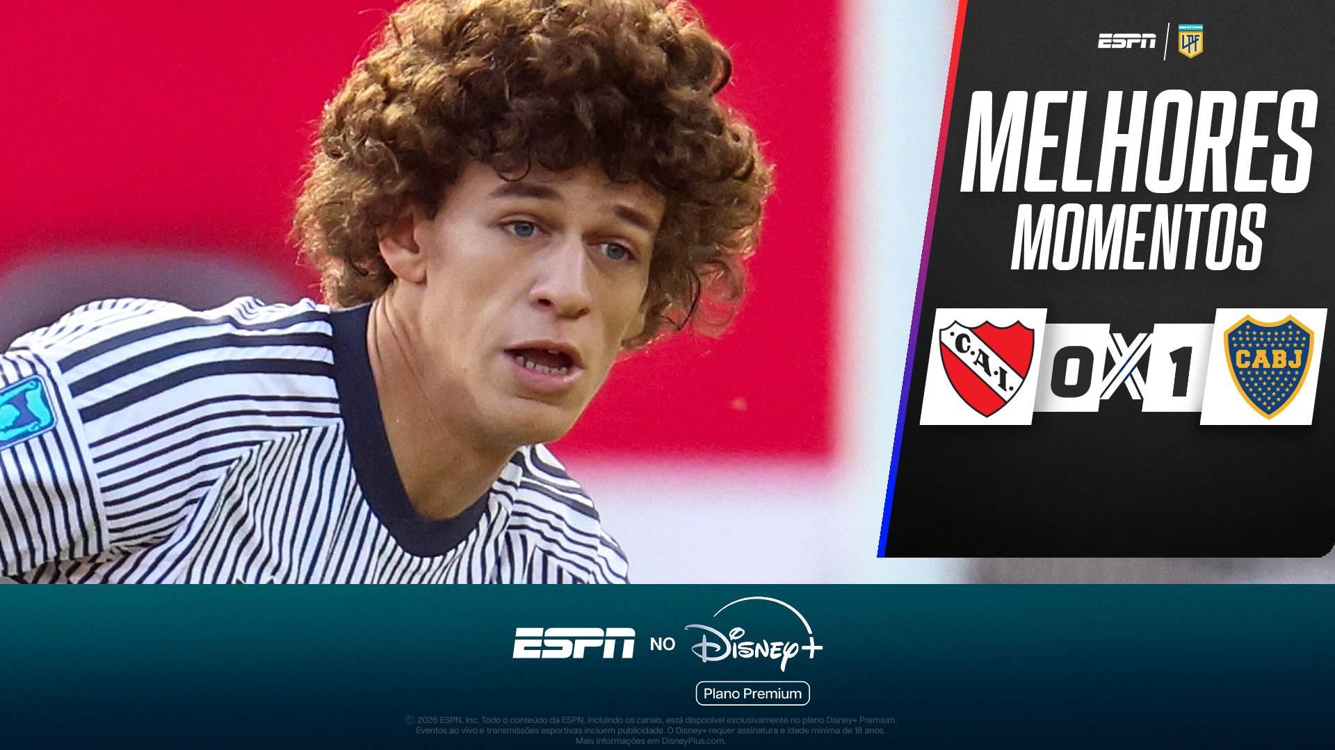 Herrera marca no finalzinho, Boca supera o Independiente fora de casa e mantém boa fase