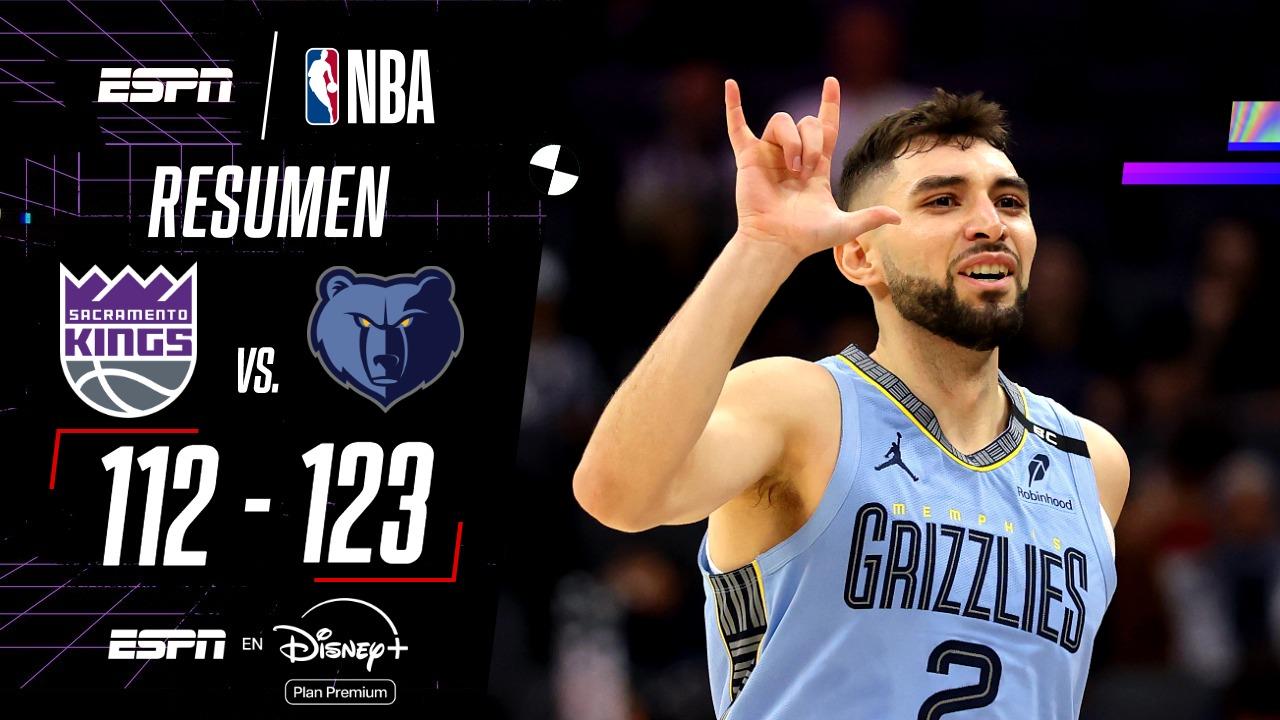 ¡Partidazo de Ty Jerome para que Memphis Grizzlies derrotara a Sacramento Kings!