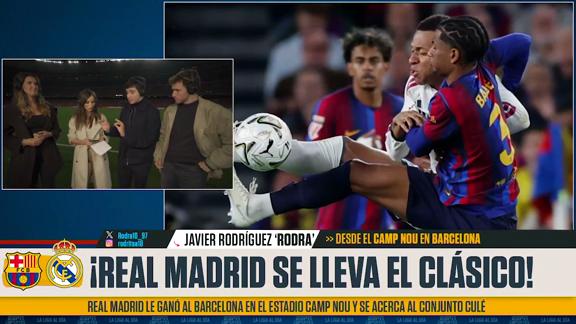 Rodra: "Hoy yo he visto lo que es el Real Madrid"