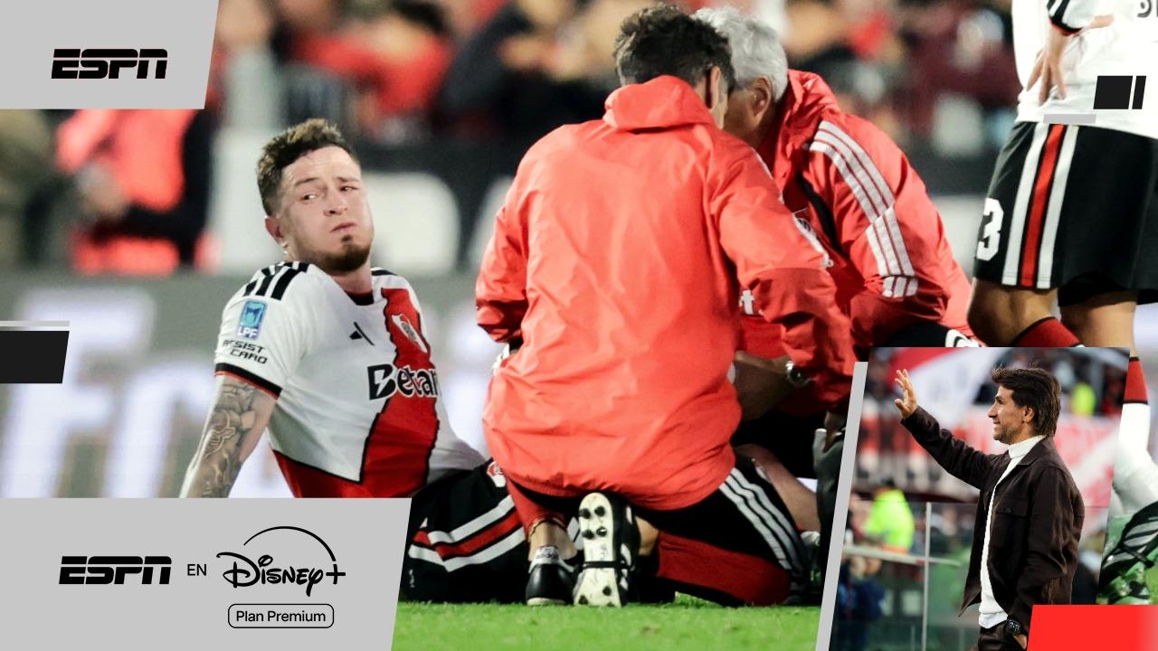 Ponzio: "Anibal tiene un dolor lumbar, no está descartado, a Driussi le pasó lo mismo"