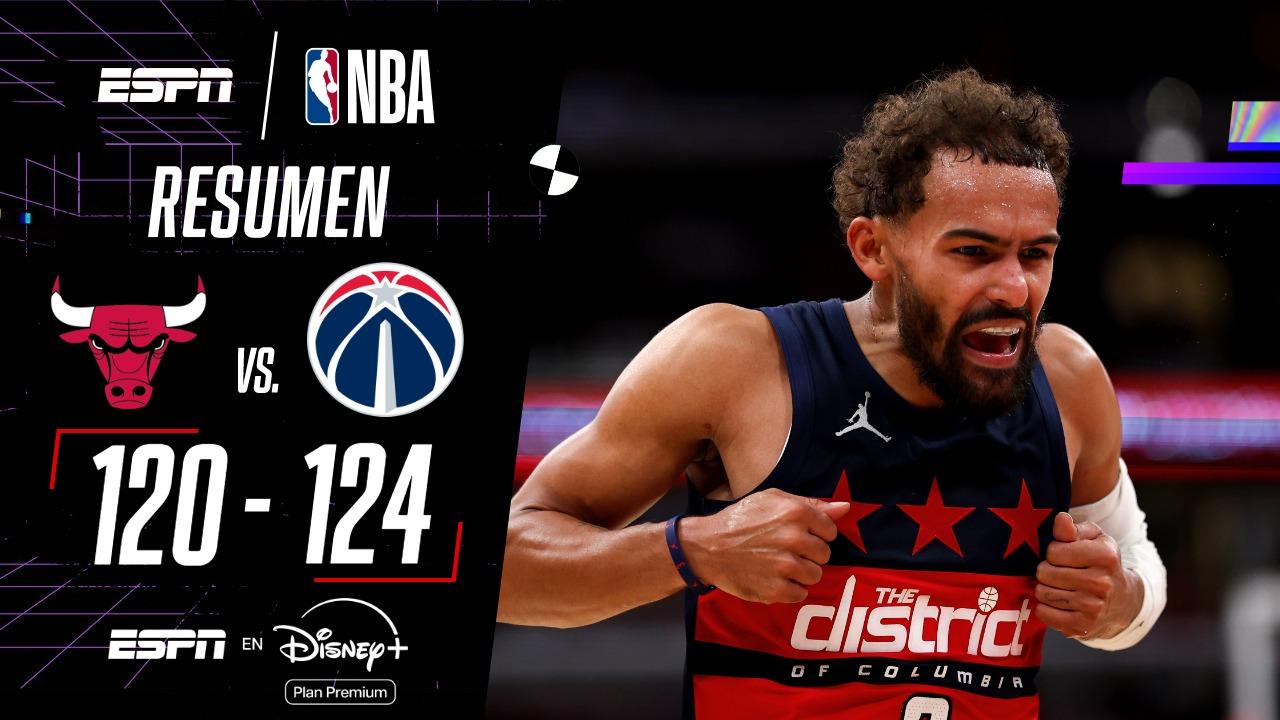 Trae Young lideró el segundo triunfo de la temporada para Washington Wizards