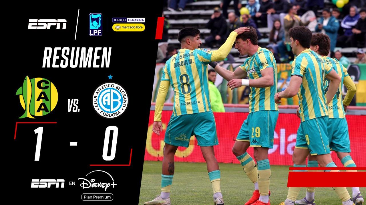 ¡Aldosivi firmó un triunfazo ante Belgrano y sueña con la permanencia!
