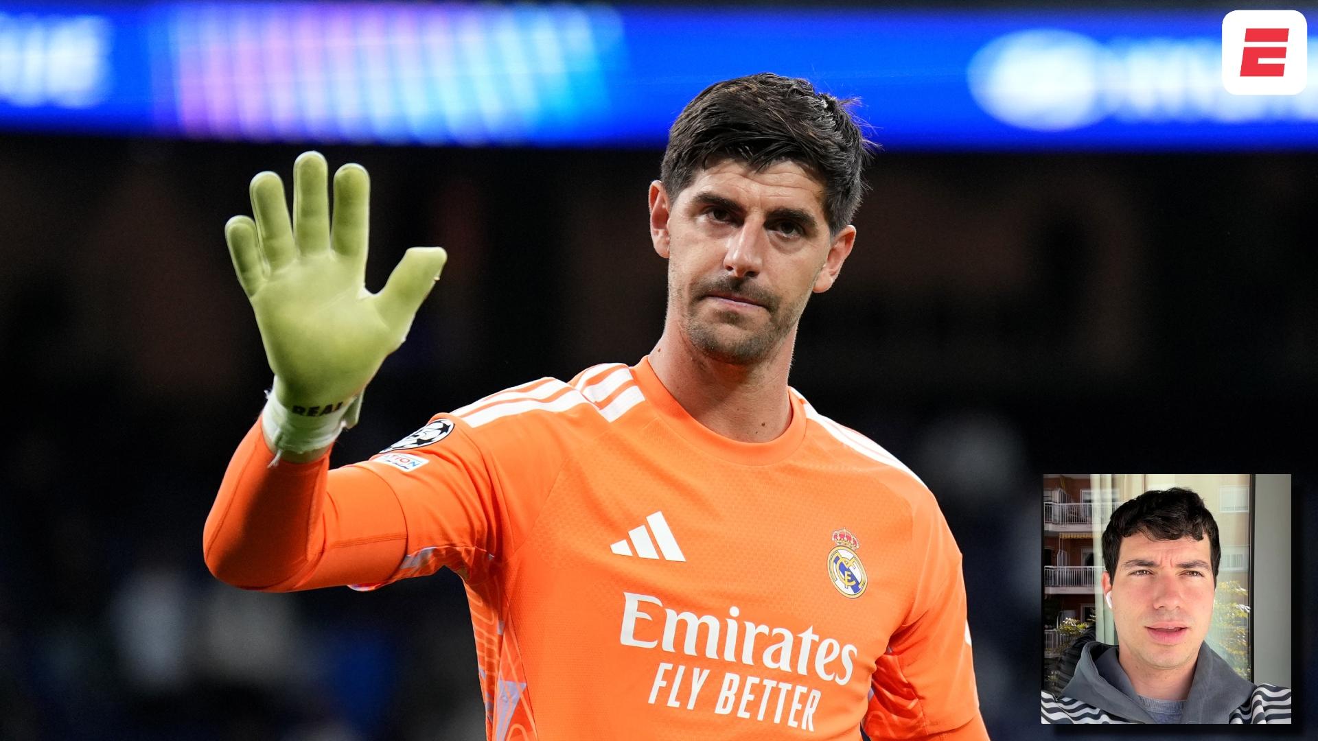 Real Madrid pierde en Courtois a una pieza clave