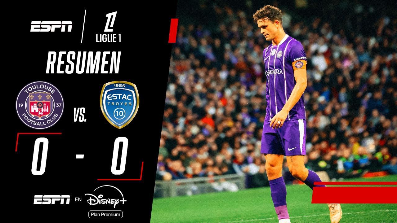 Troyes y Toulouse igualaron sin goles en la Ligue 1