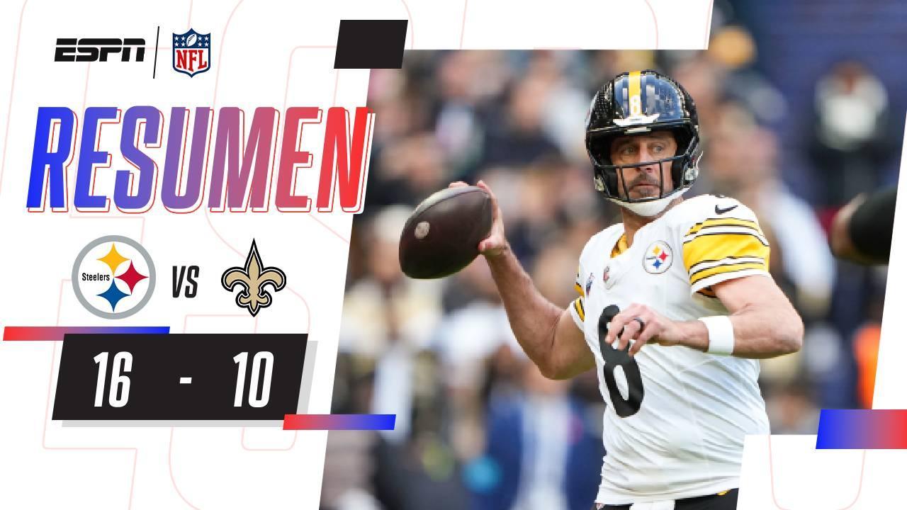 Steelers se alzan sobre Saints en histórico juego en París | NFL | Resumen