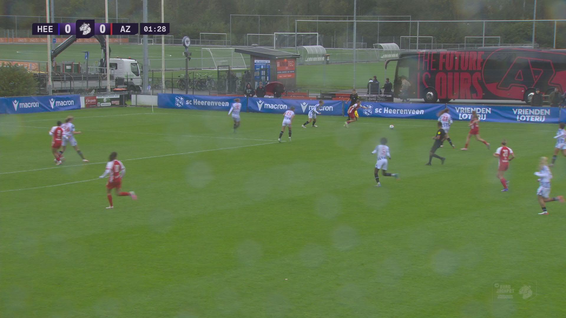 Spanning tot de laatste seconde | Samenvatting sc Heerenveen (V) - AZ (V)