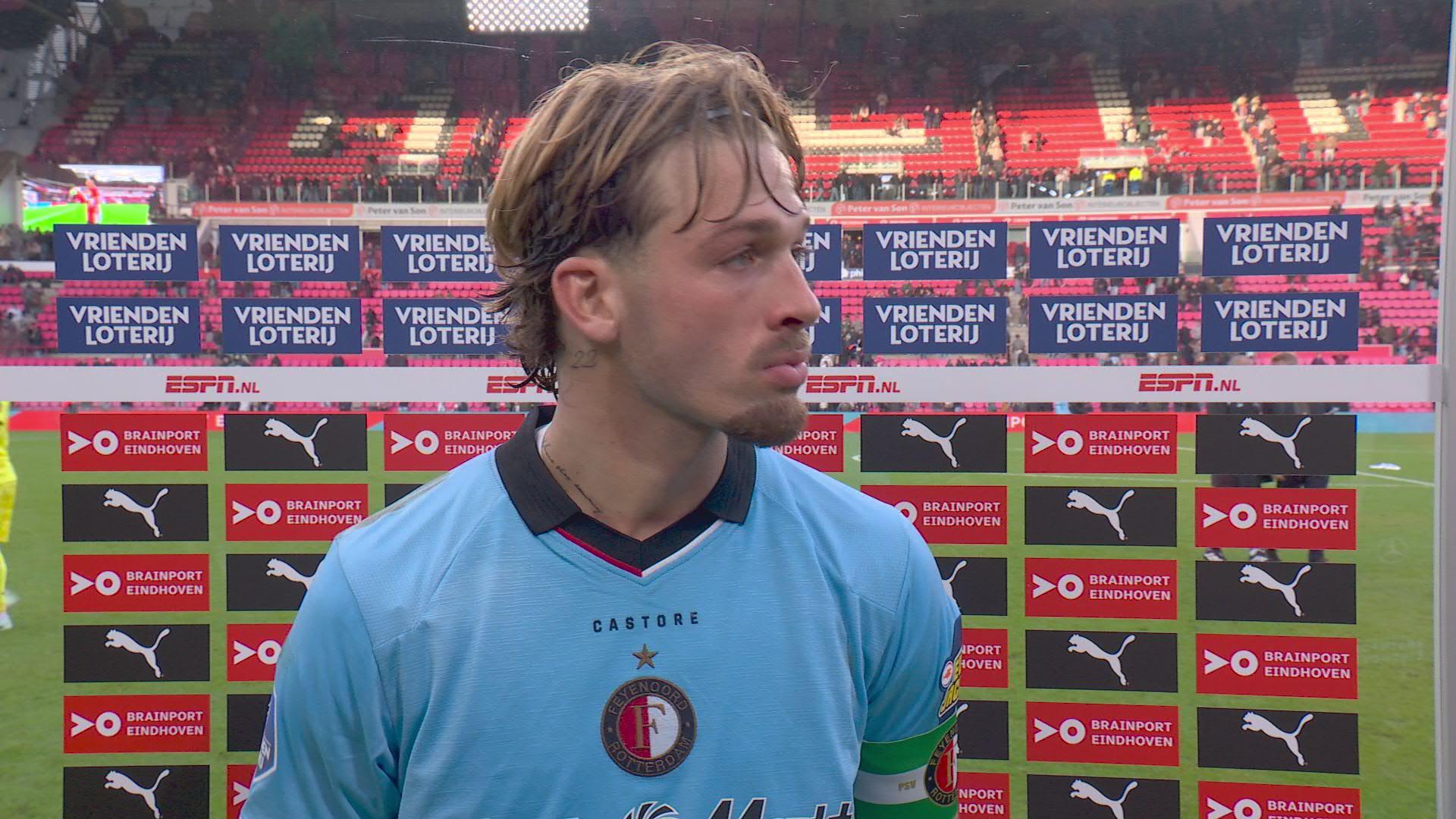 Valente: "Tweede helft zie ik een heel ander Feyenoord en kan je hem uiteindelijk ook nog winnen"