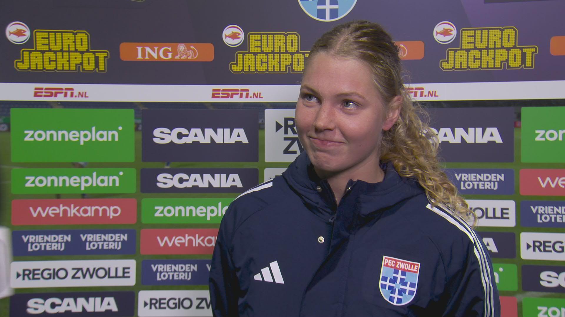 Interviews na PEC Zwolle (V) - FC Twente (V)