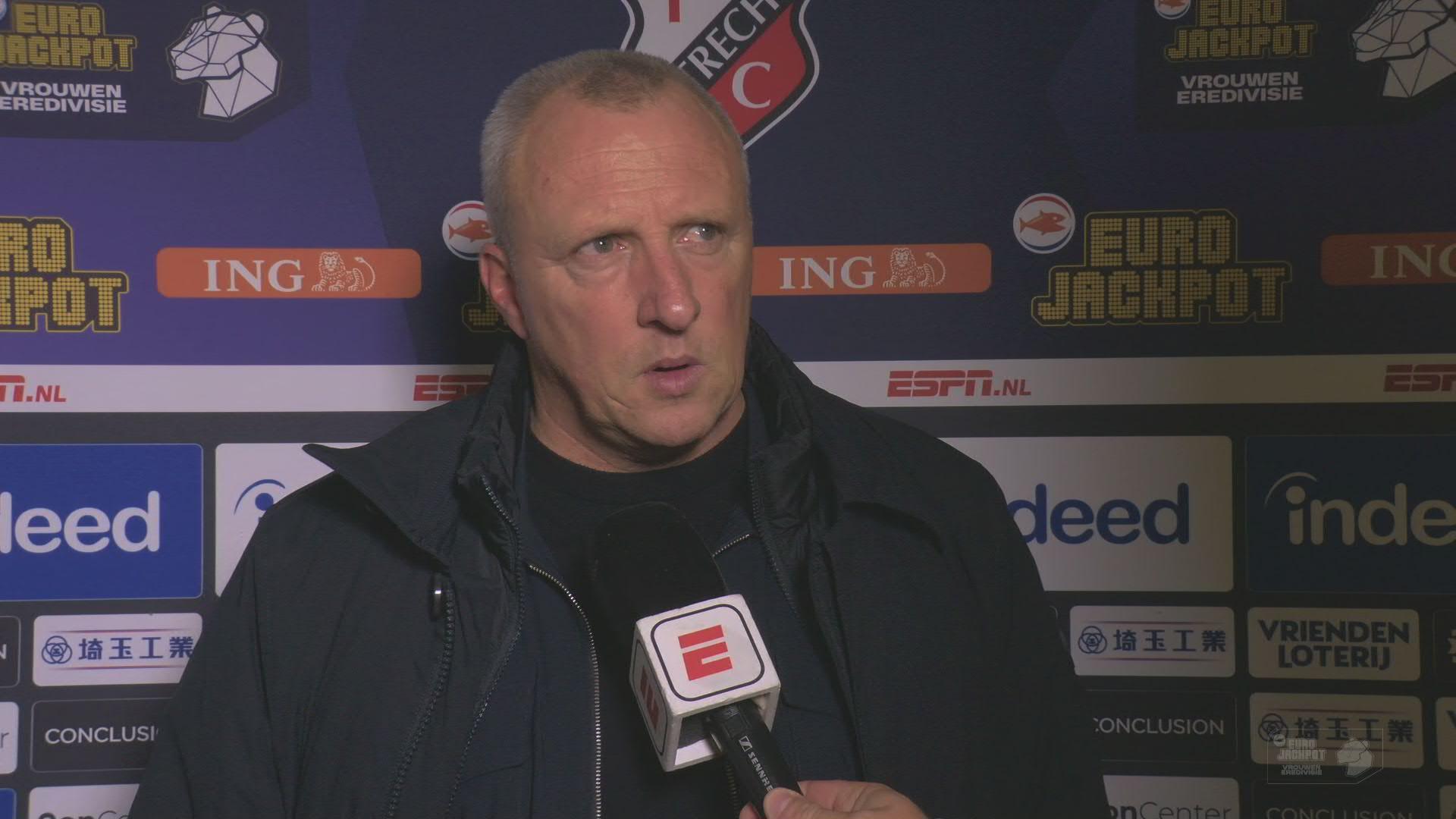 Interviews na de wedstrijd FC Utrecht (V) - ADO Den Haag (V)