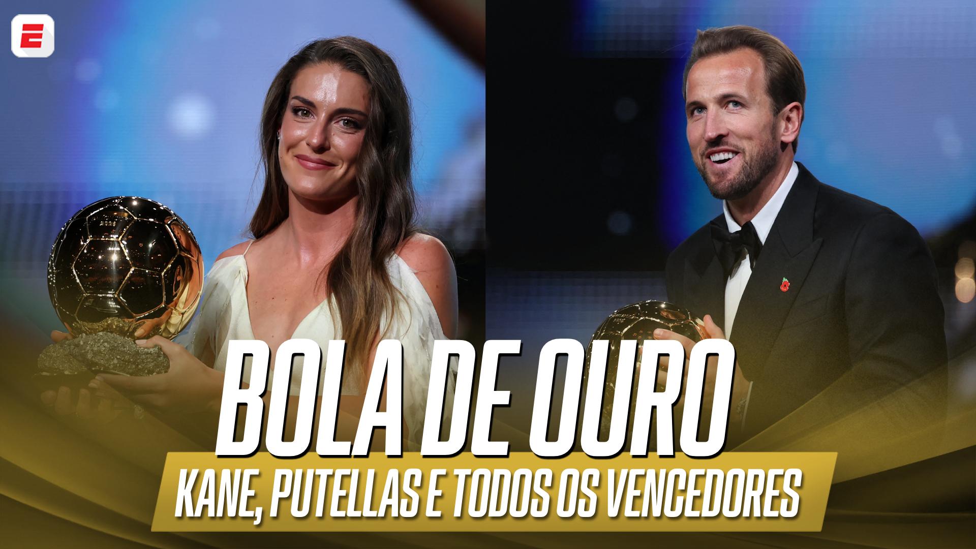 Harry Kane vence a Bola de Ouro em cerimônia dominada pela Espanha; VEJA todos os premiados