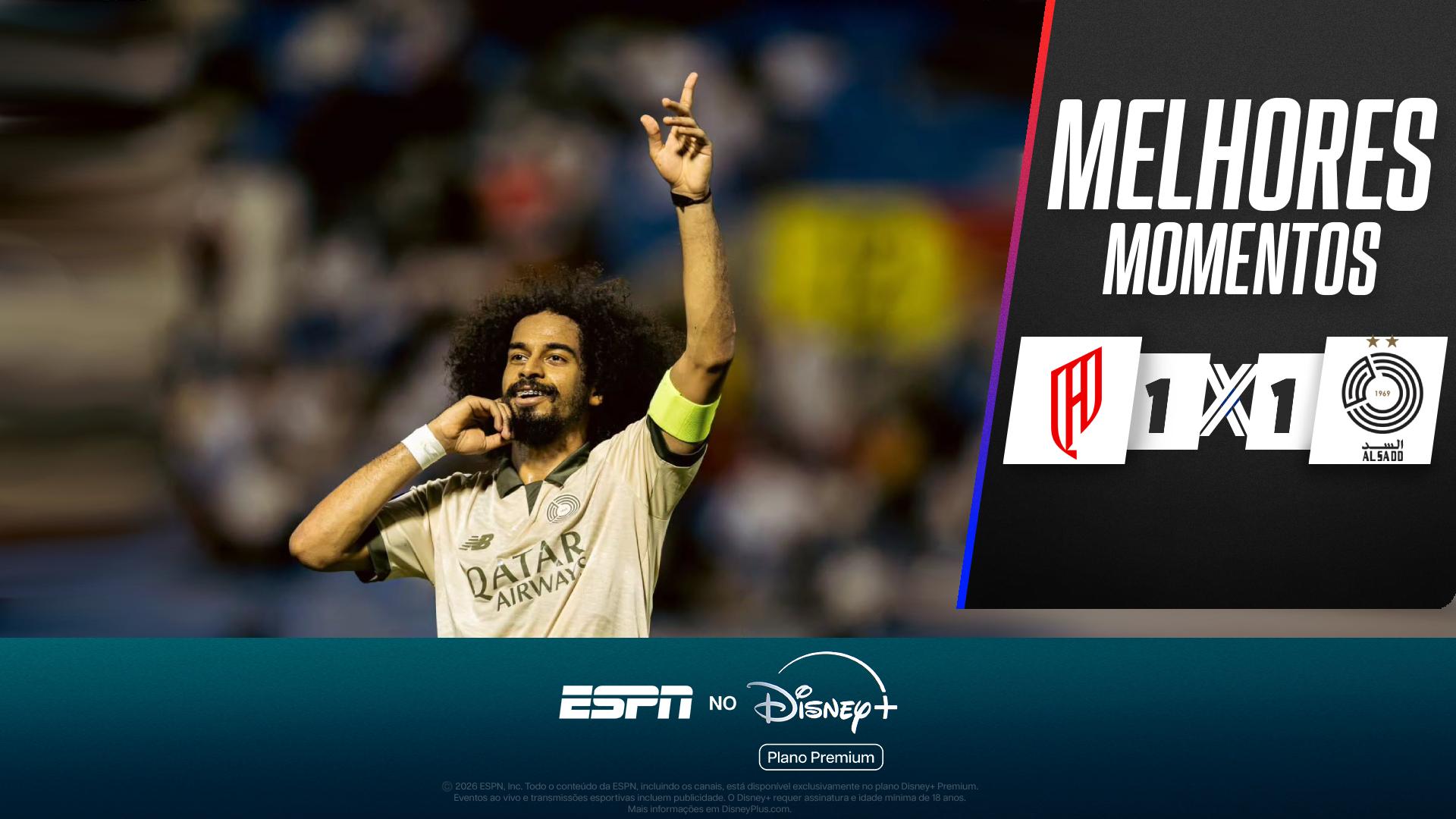 Al Qadsiah e Al Sadd empatam com gol de Quiñones na Champions League Asiática; VEJA melhores momentos