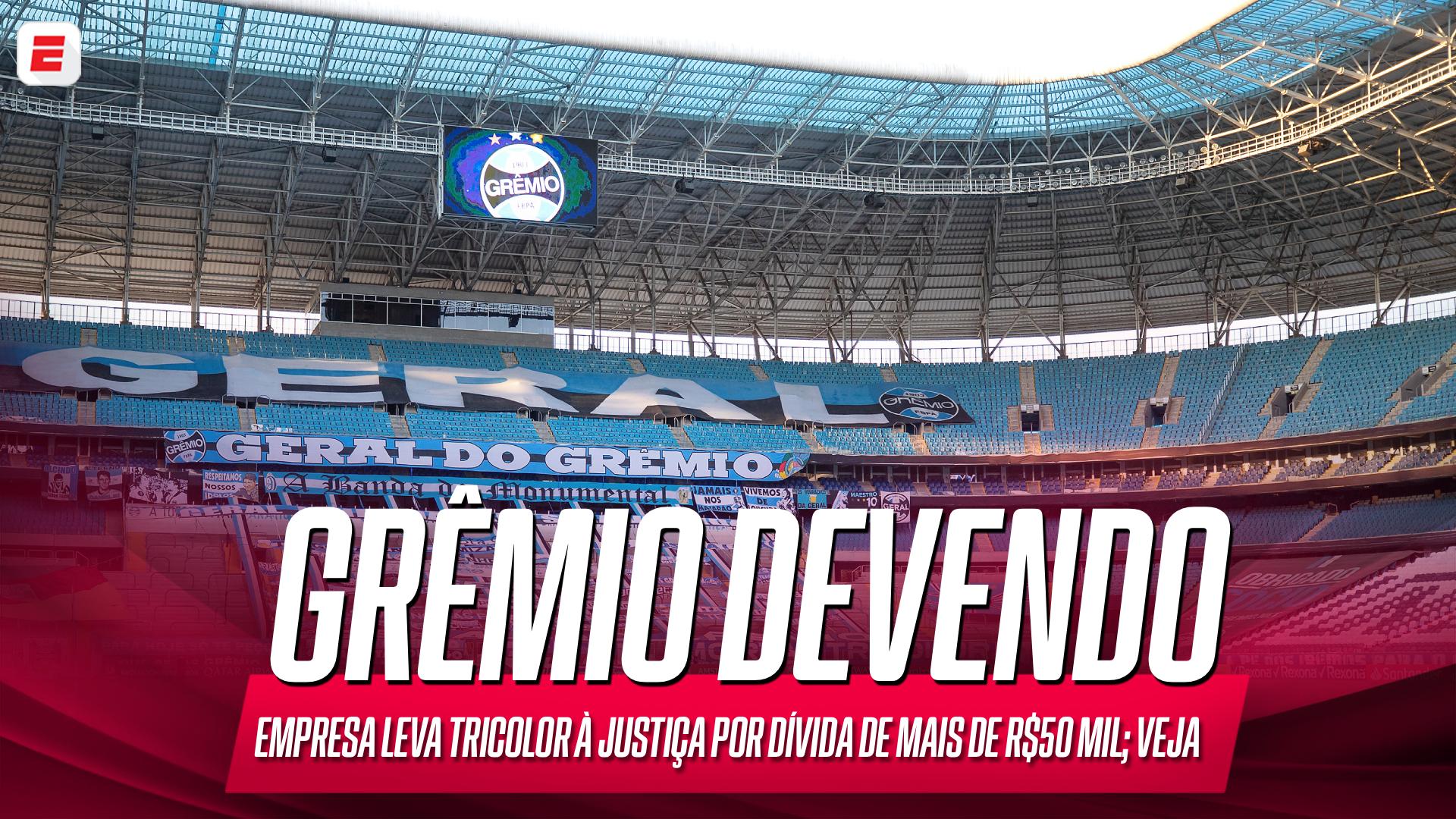 Grêmio é levado à Justiça após não pagar dívida de ar condicionado; veja detalhes