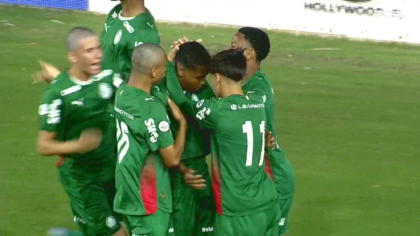 Gol do Palmeiras! Gabriel Henrique recebe na área e toca com categoria no canto do goleiro; VEJA