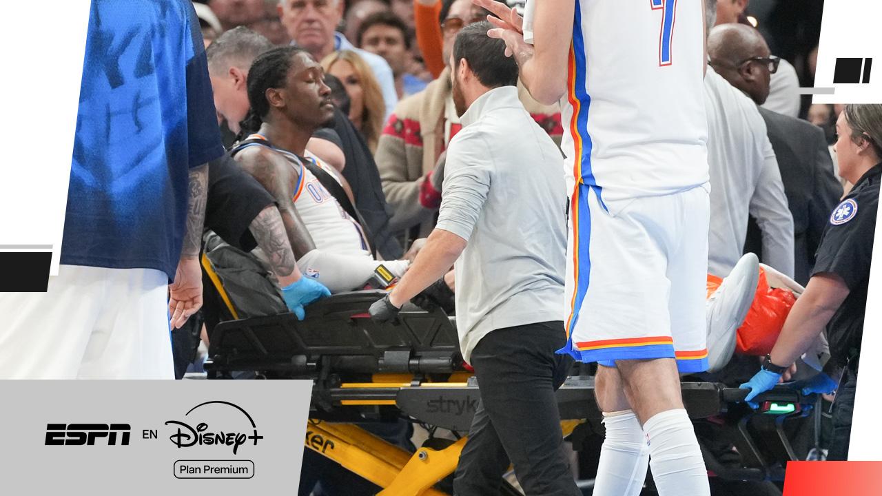 Mazazo para OKC: Jalen Williams sufrió una grave lesión